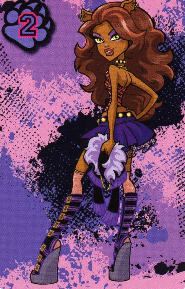 Disegno di Monster High Clawdeen Wolf in stile da colorare