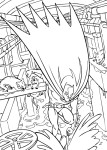 Batman In Action coloring page