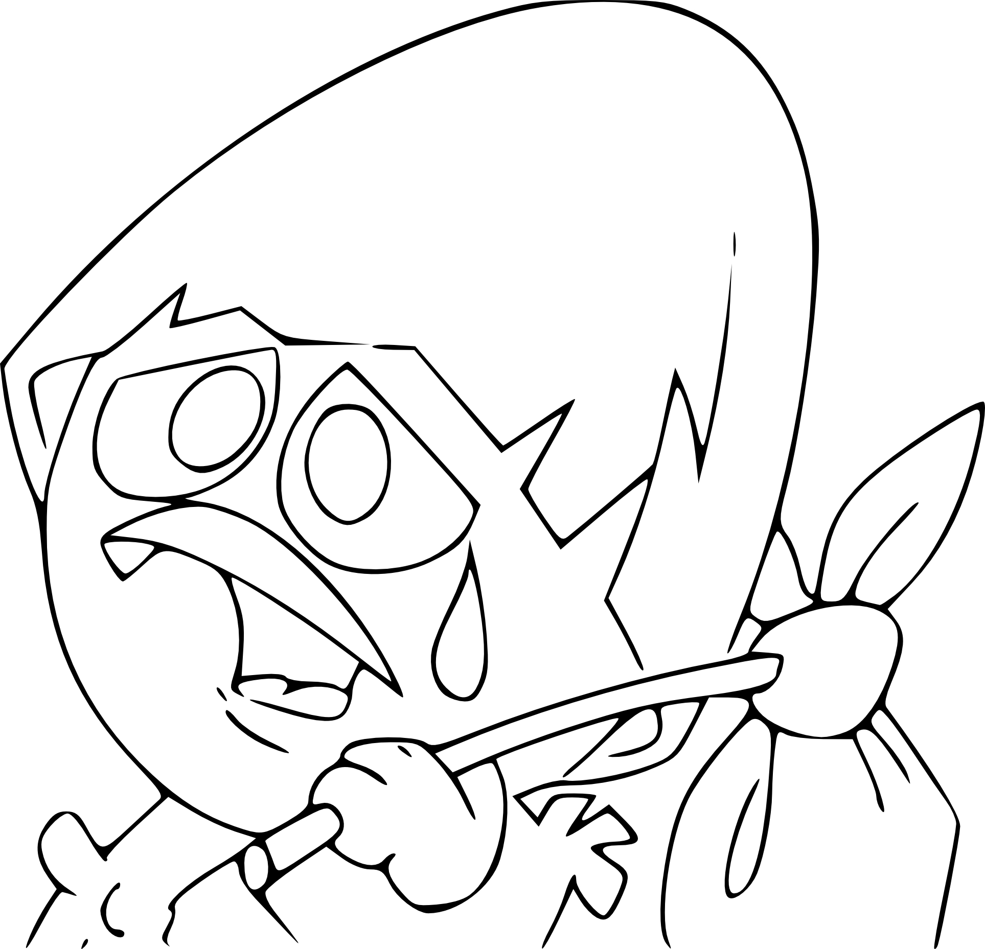 To Draw Calimero coloring page