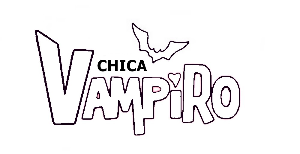 Logo Of Chica Vampiro coloring page