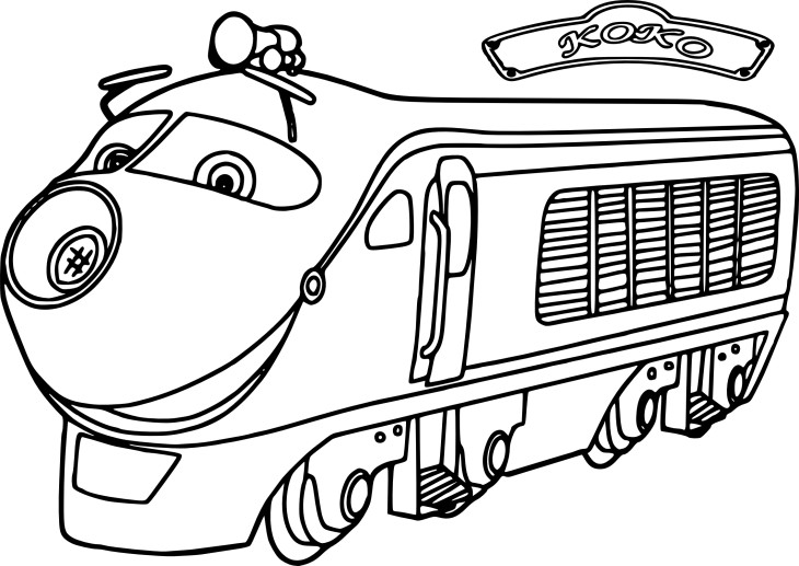 Disegno di Chuggington Koko da colorare