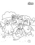 Coloriage Club Penguin