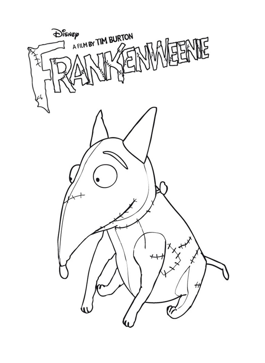 Coloriage Frankenweenie