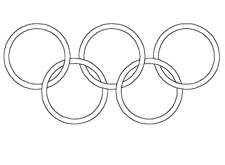 Coloriage jeux olympiques