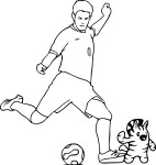 Kaka coloring page