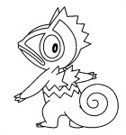 Kecleon Pokemon coloring page