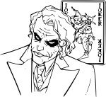 Disegno di Il Joker di Batman da colorare