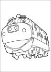 Disegno di Locomotiva di Chuggington da colorare