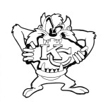 Coloriage Looney Tunes Taz