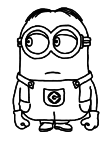 Coloriage Minion Rush