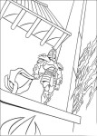 Shredder coloring page