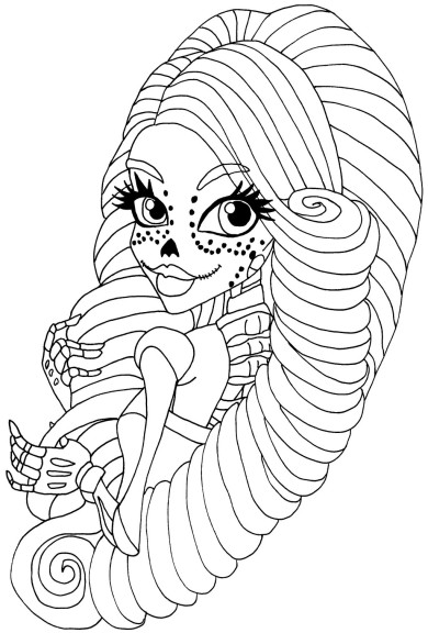 Coloriage Skelita