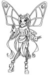 Stella Lovix Winx coloring page