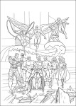 X Men Superheroes coloring page