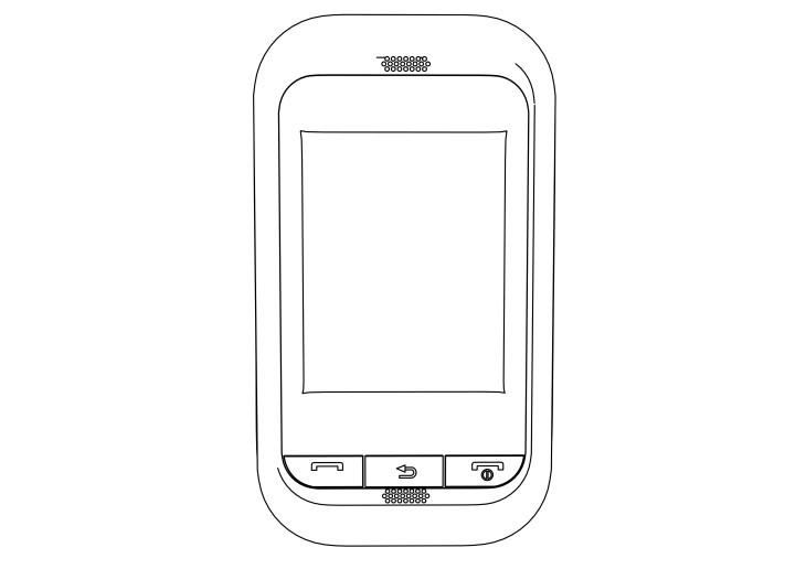 Disegno di Telefono cellulare da colorare