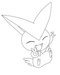 Coloriage Victini