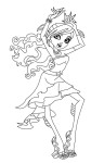 Loose Monster High coloring page