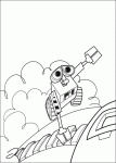 Coloriage Wall-e film