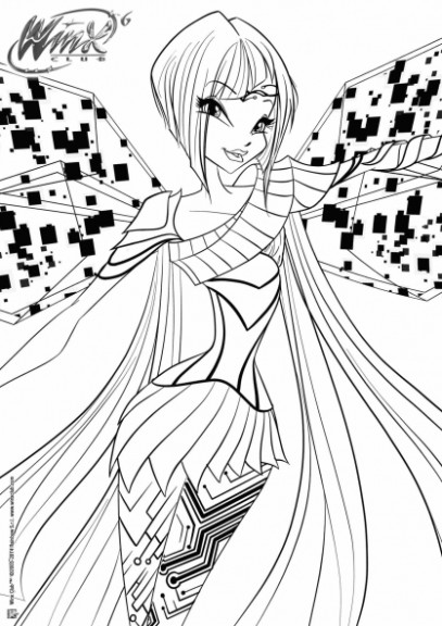 Winx Club Season 6 coloring page