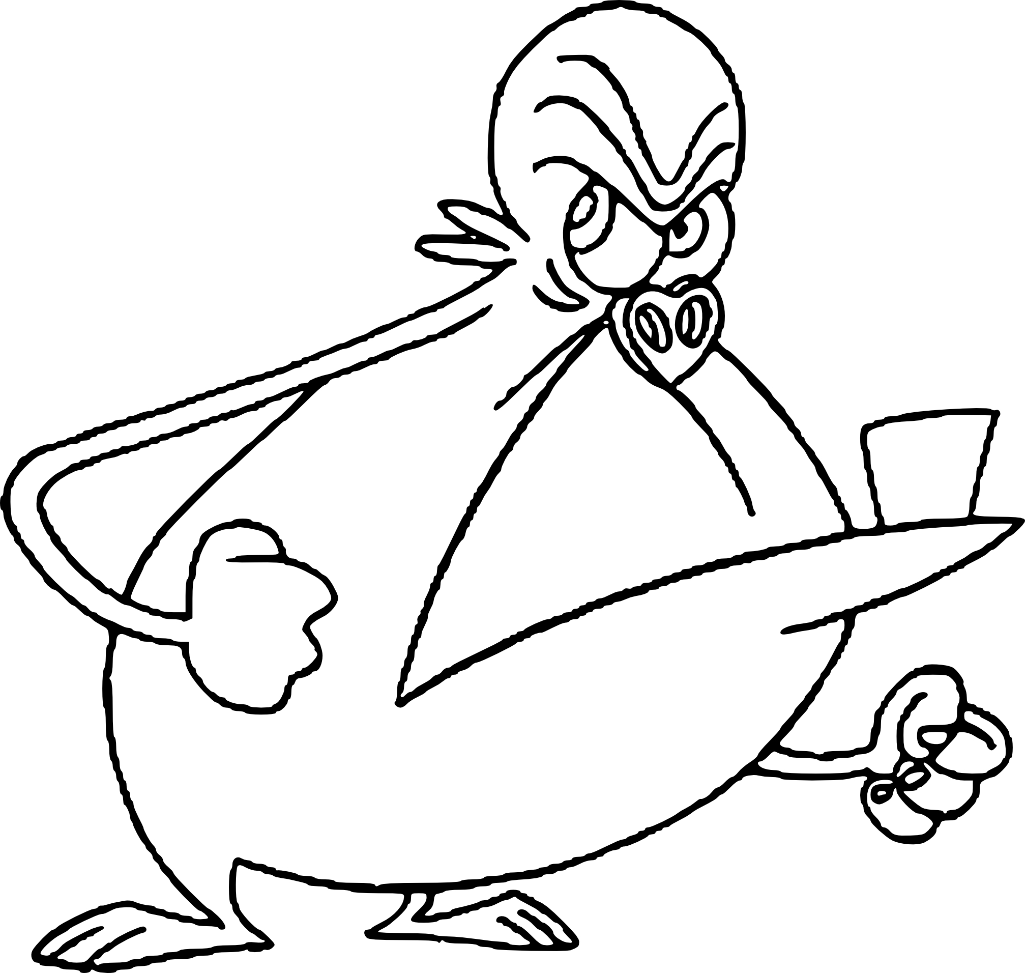 Zinzin Of The Gorgious Space coloring page