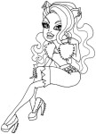 Dessin Clawdeen Wolf