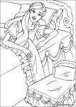 Barbie Princess Drawing To Color And coloring page