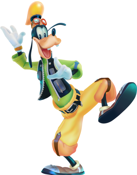 Goofy Is Playing Basketball