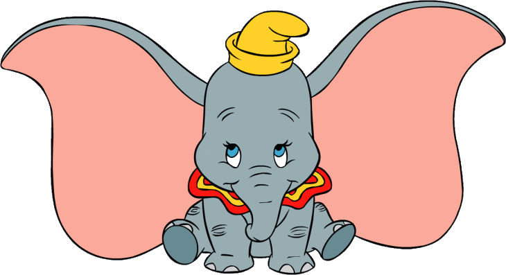 Disegno di Dumbo gratis da colorare