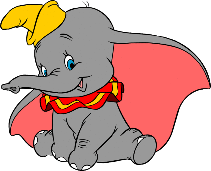 Dumbo en couleur