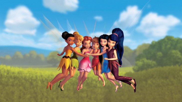 Tinkerbell And Her Friends