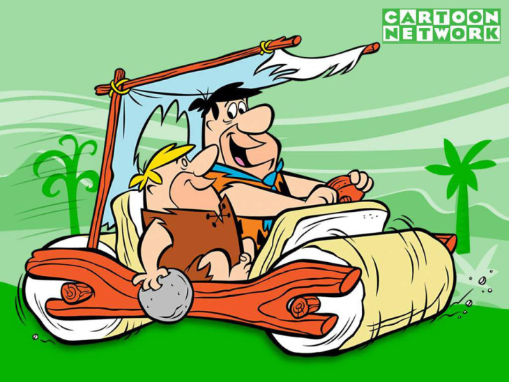 Disegno di Flintstones da colorare