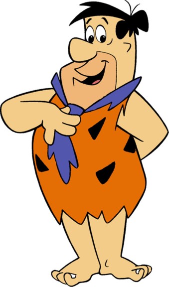 Disegno di Fred Flintstone da colorare