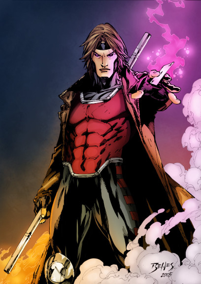 Disegno di X Men Gambit da colorare