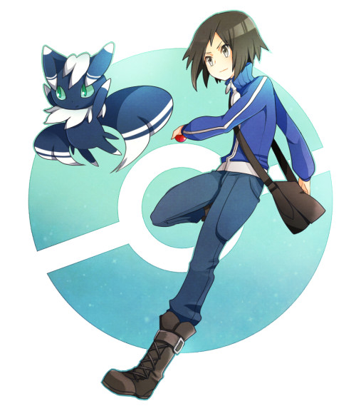 Artwork Of Kalem For Pokemon X And Y Pokemon X And Y Trainer