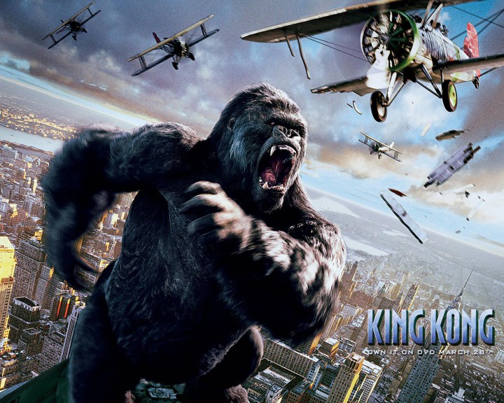 King Kong drawing and