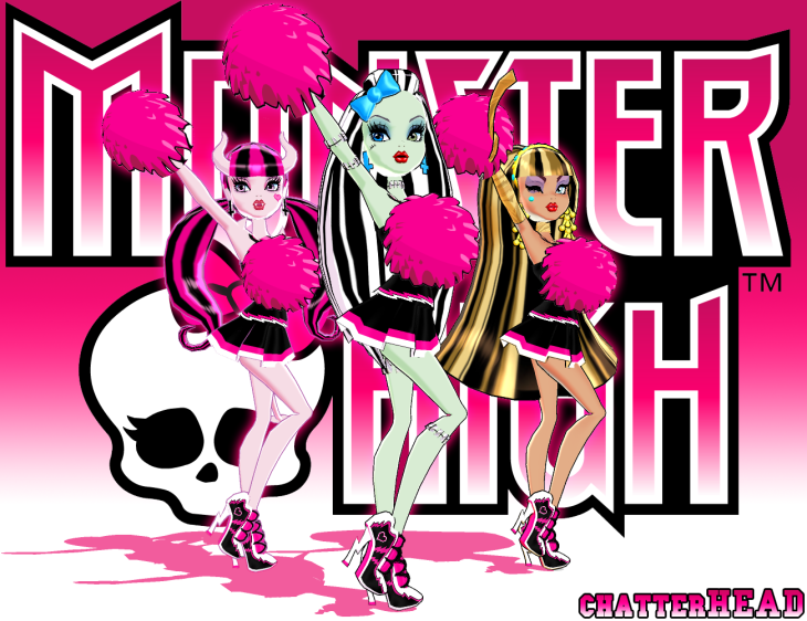 Disegno di Monster High sciolto da colorare