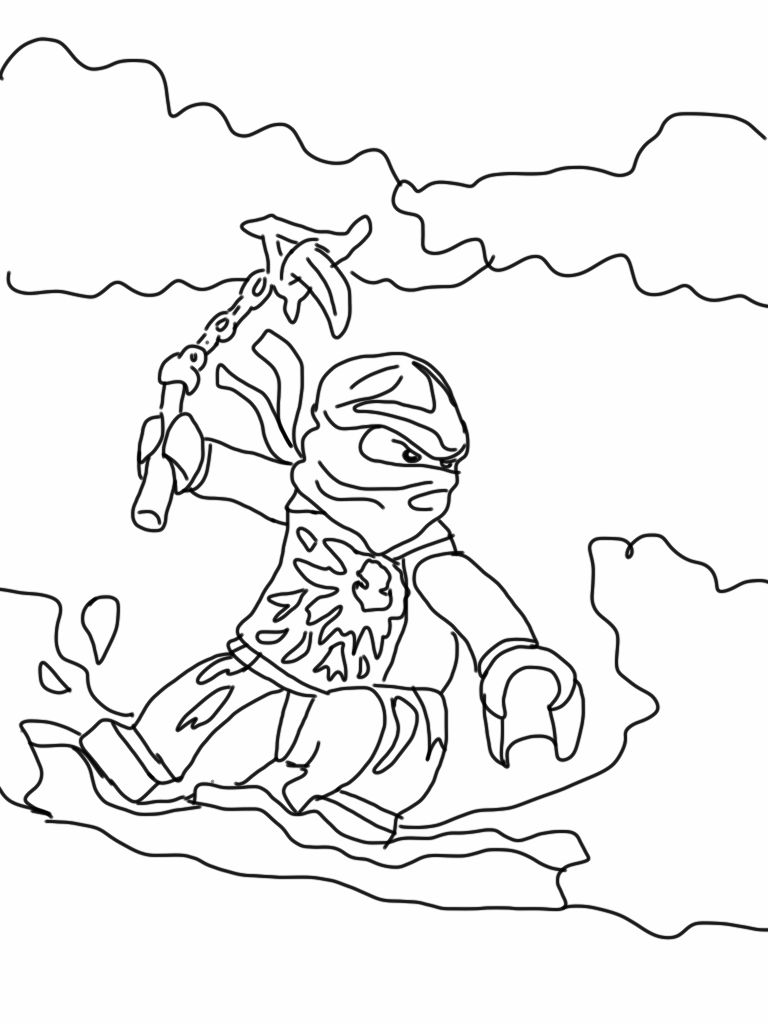 Ninjago coloriage