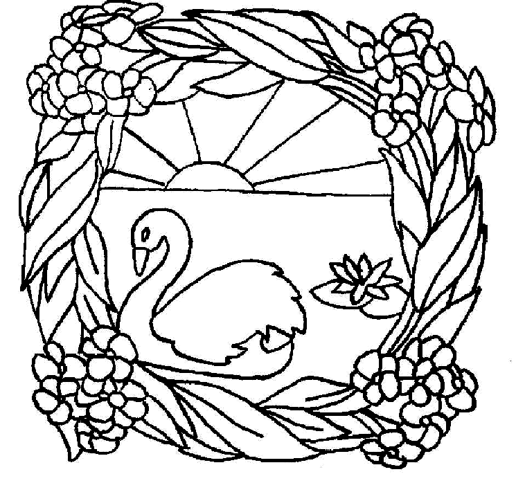 Goose Free Goose coloring page