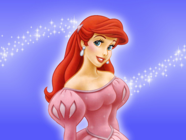 Princess La Sirenetta - Le Nuove Avventure Marine Di Ariel Free Coloring Page