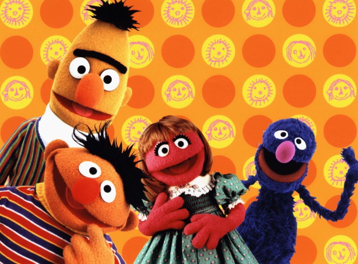 Disegno di Sesame Street da colorare