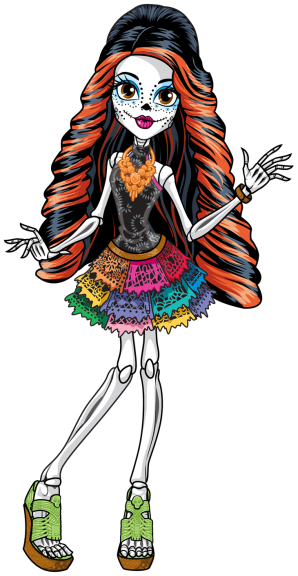 Disegno di Skelita Monster High da colorare