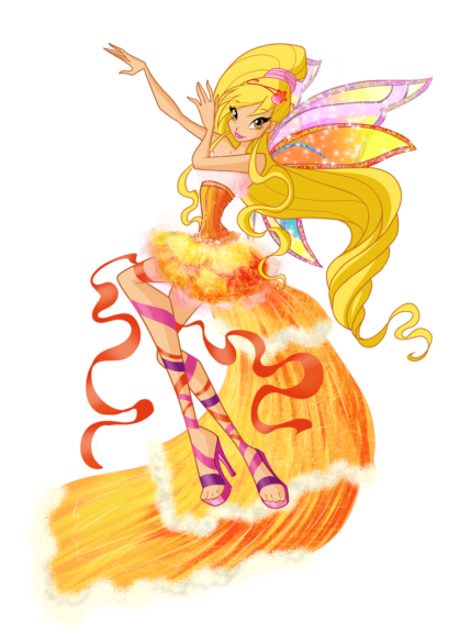 Disegno di Stella Harmonix Winx da colorare