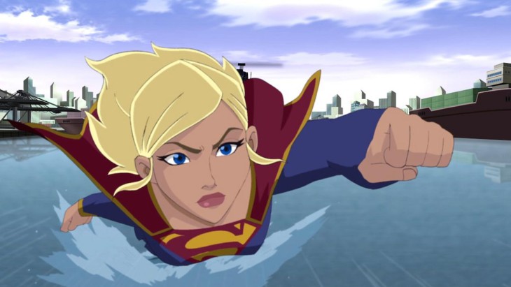 Disegno di Supergirl, l'eroe femminile da colorare