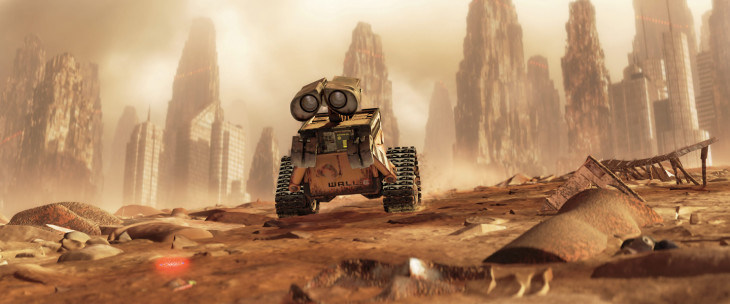 Wall E The Robot drawing and