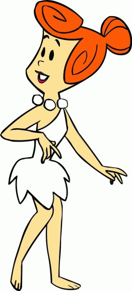 Disegno di Wilma Flintstone da colorare