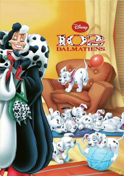 102 Dalmatians drawing and