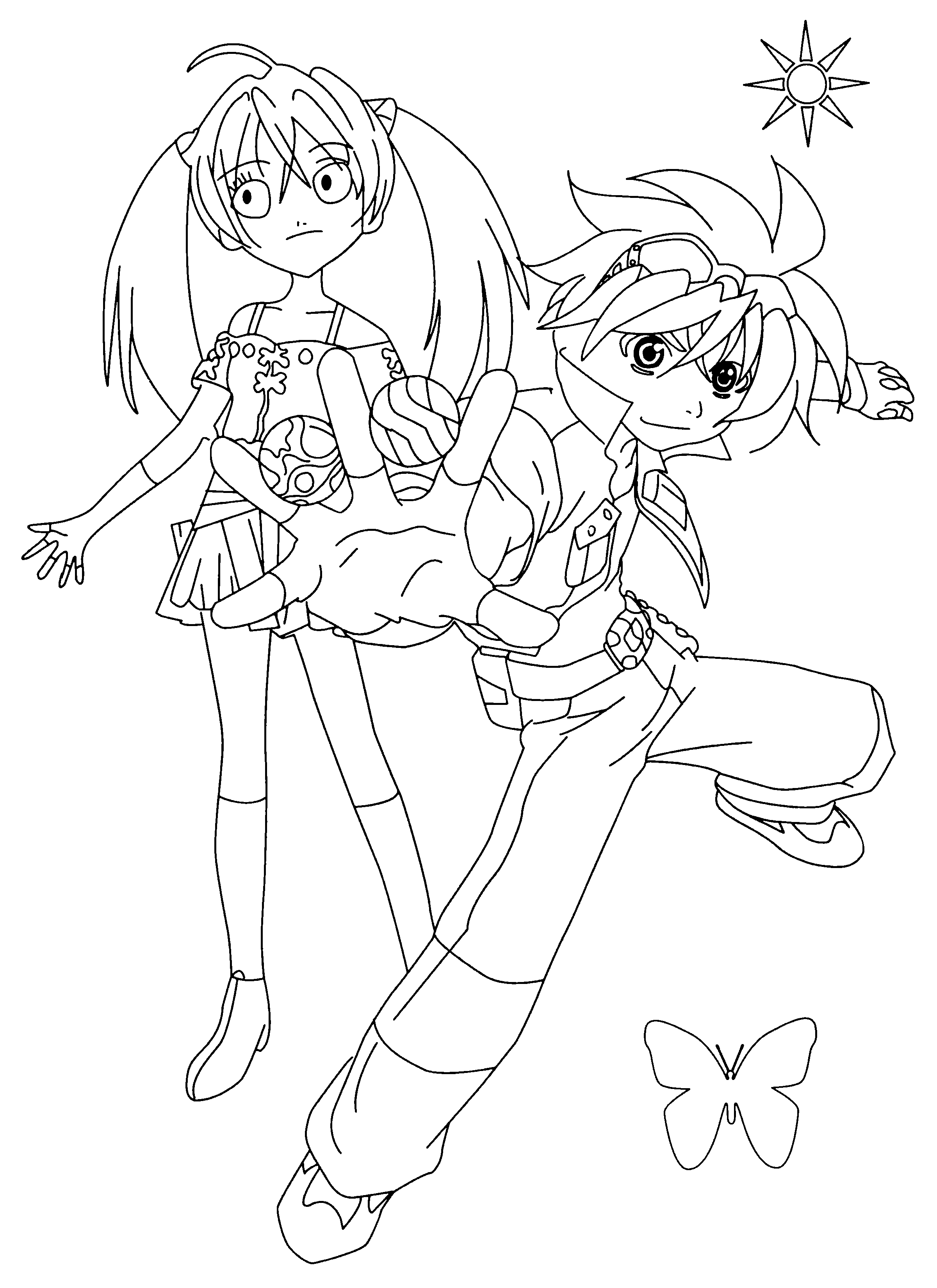 Bakugan Bakugan coloring page