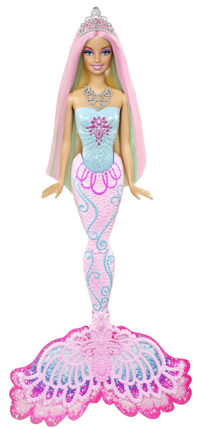 coloriage fr: Coloriages Barbie Sirene Imprimer