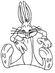 Disegno di Bugs Bunny Gratis da colorare