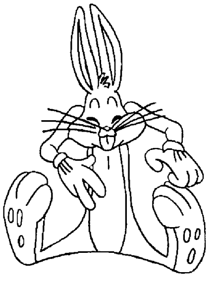 Bugs Bunny Free coloring page